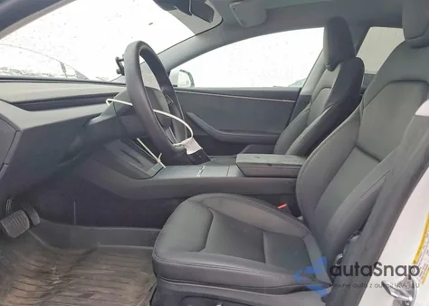 2025 Tesla Model 3 from USA, damaged, VIN 5YJ3E1EB4SF962630